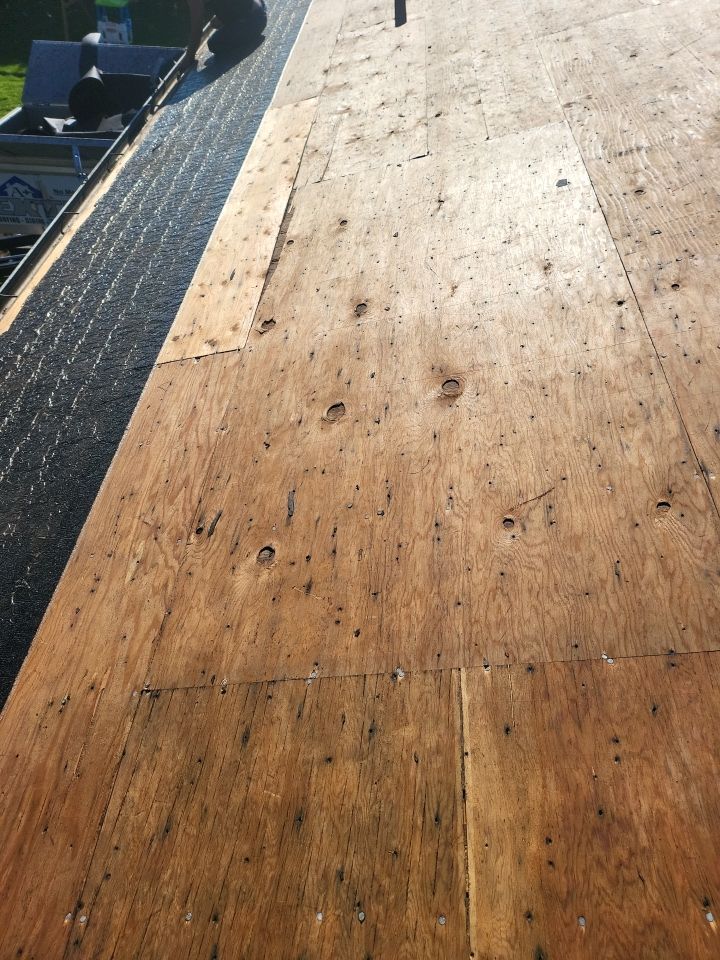 Residential Roofing Installation using Residential Roofing Installation using Owens Corning TruDefinition Duration - Quarry Gray & Sterling Gray Mainstreet siding by A Plus Exterior