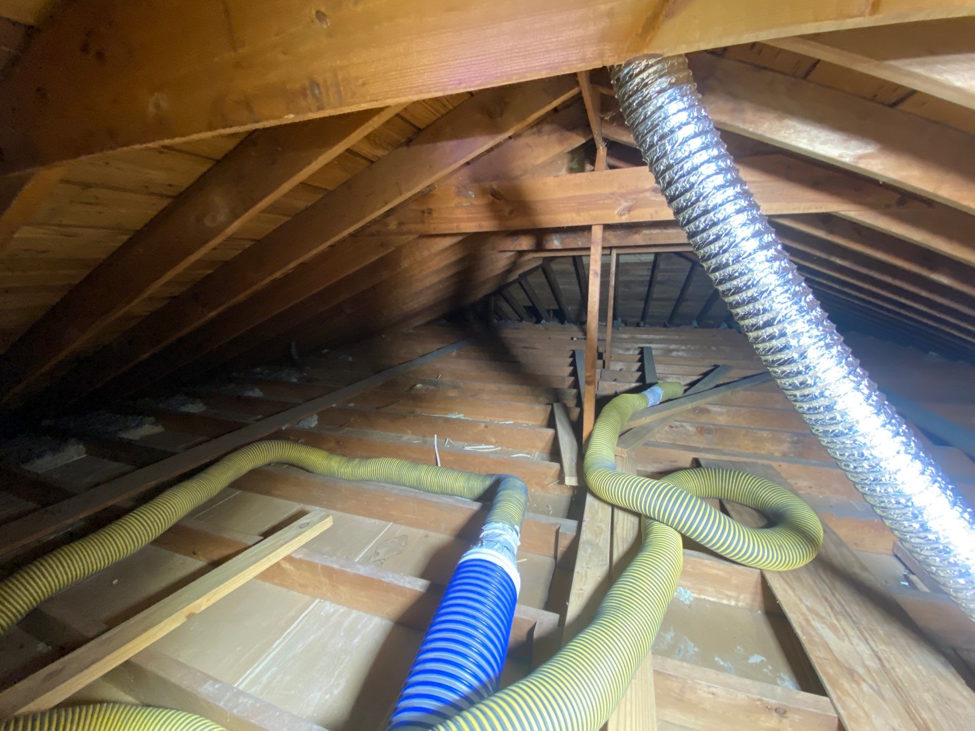 Attic insulation upgrade for new furnace in Bridgeville, PA 15017 by Home Environment Solutions