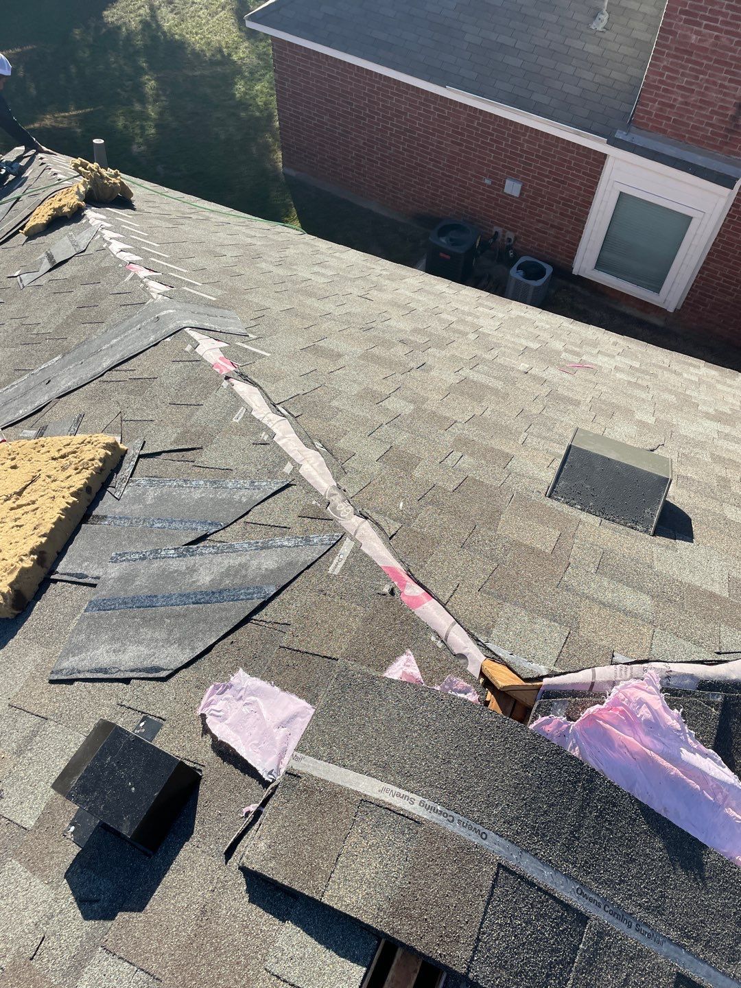 Residential Roofing Installation using Owen's Corning Duration (Lifetime) Shingles by Roof Repair Company