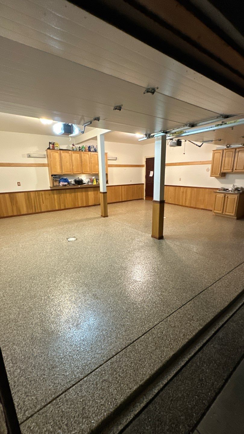 Garage Project in Canonsburg by Floors in a Day, Inc