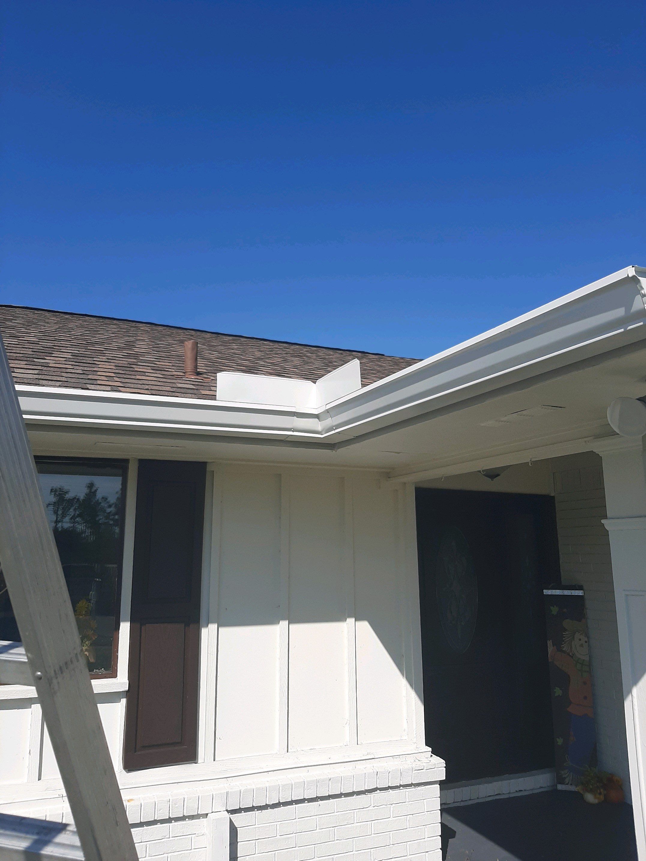 Seamless Gutter Installation using K-Style Gutters by Gutter Professors
