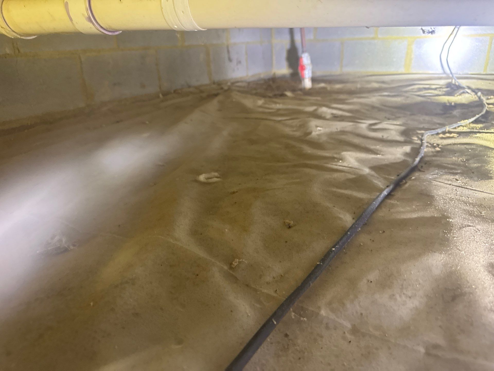 Project in Yorktown by Patriot Crawl Space Repairs