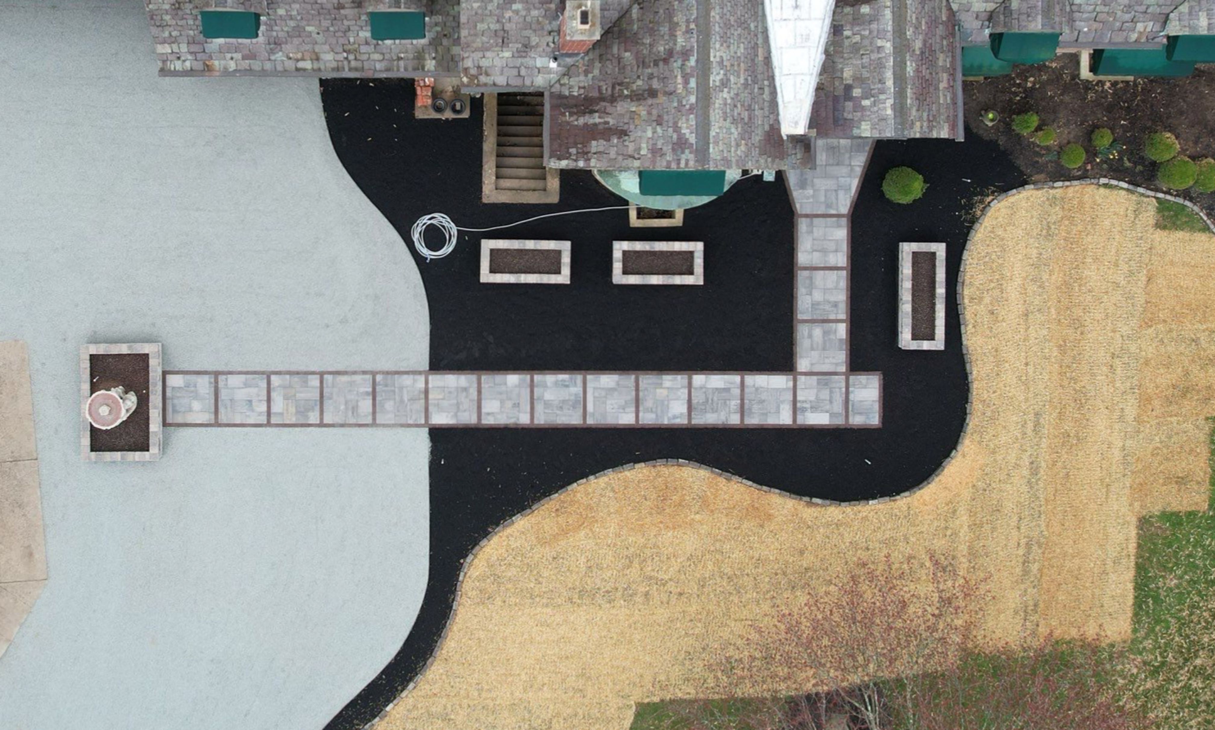 Hardscape Design & Install using Unilock Products by Reisenberg’s Lawn & Landscape, LLC