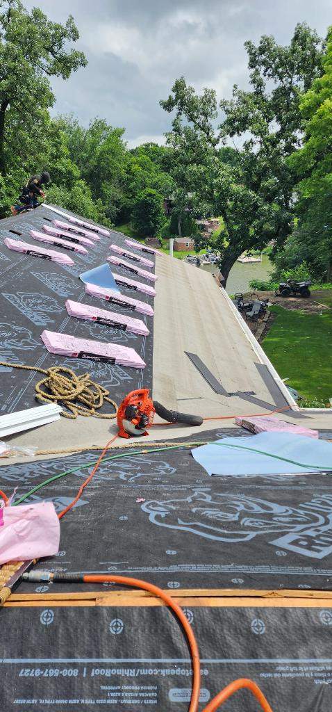 Residential Roofing Installation using Owens Corning  by Perfect Exteriors Inc. 