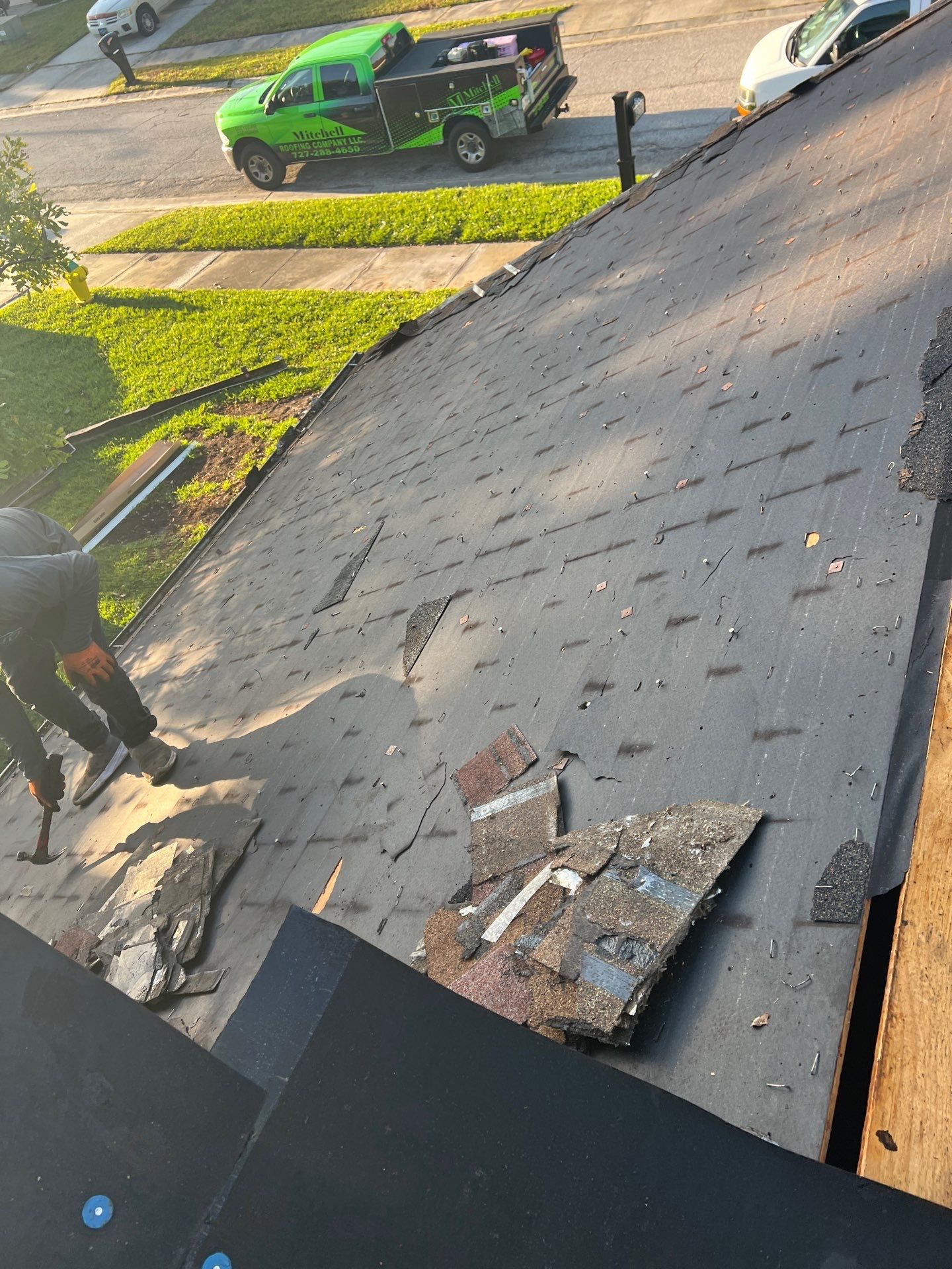 Project in Clearwater 33762 by Mitchell Roofing Company LLC 