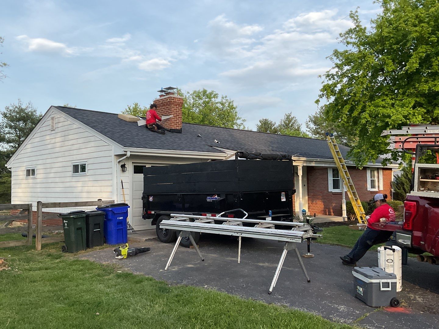 Residential Roofing Installation using CertainTeed Shingles by Alpha Design Services