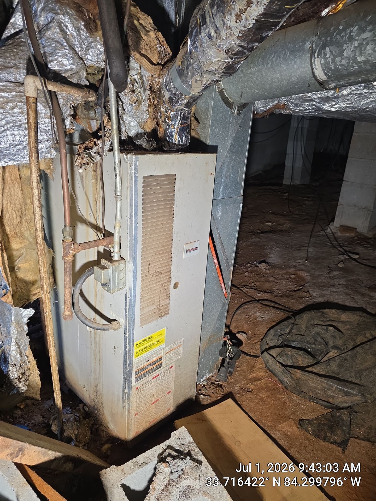 HVAC System Inspection and Equipment Assessment in Decatur by Veasey Mechanical Services