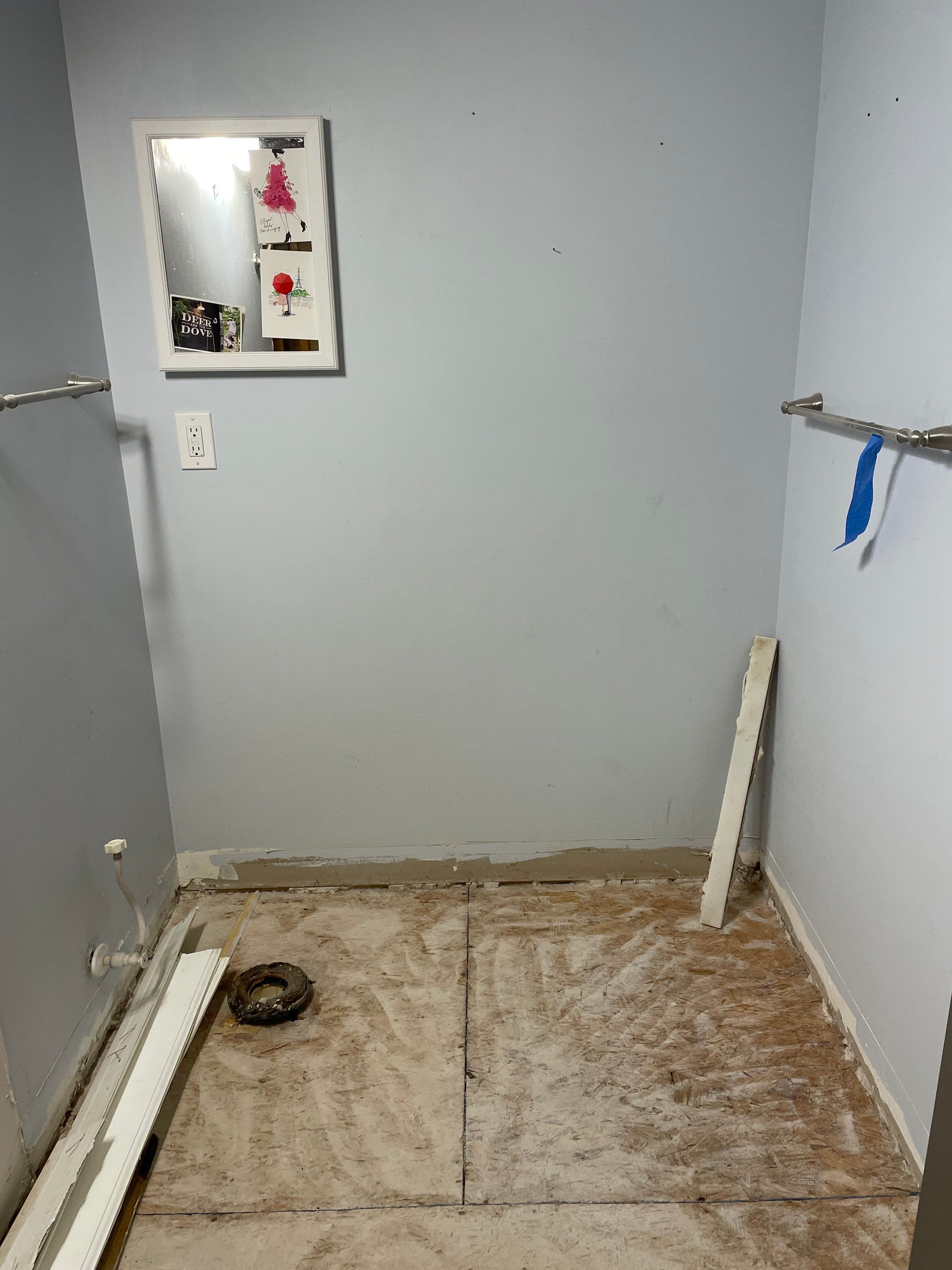 Sleek bathroom shower remodel by Footprints Floors of East Atlanta