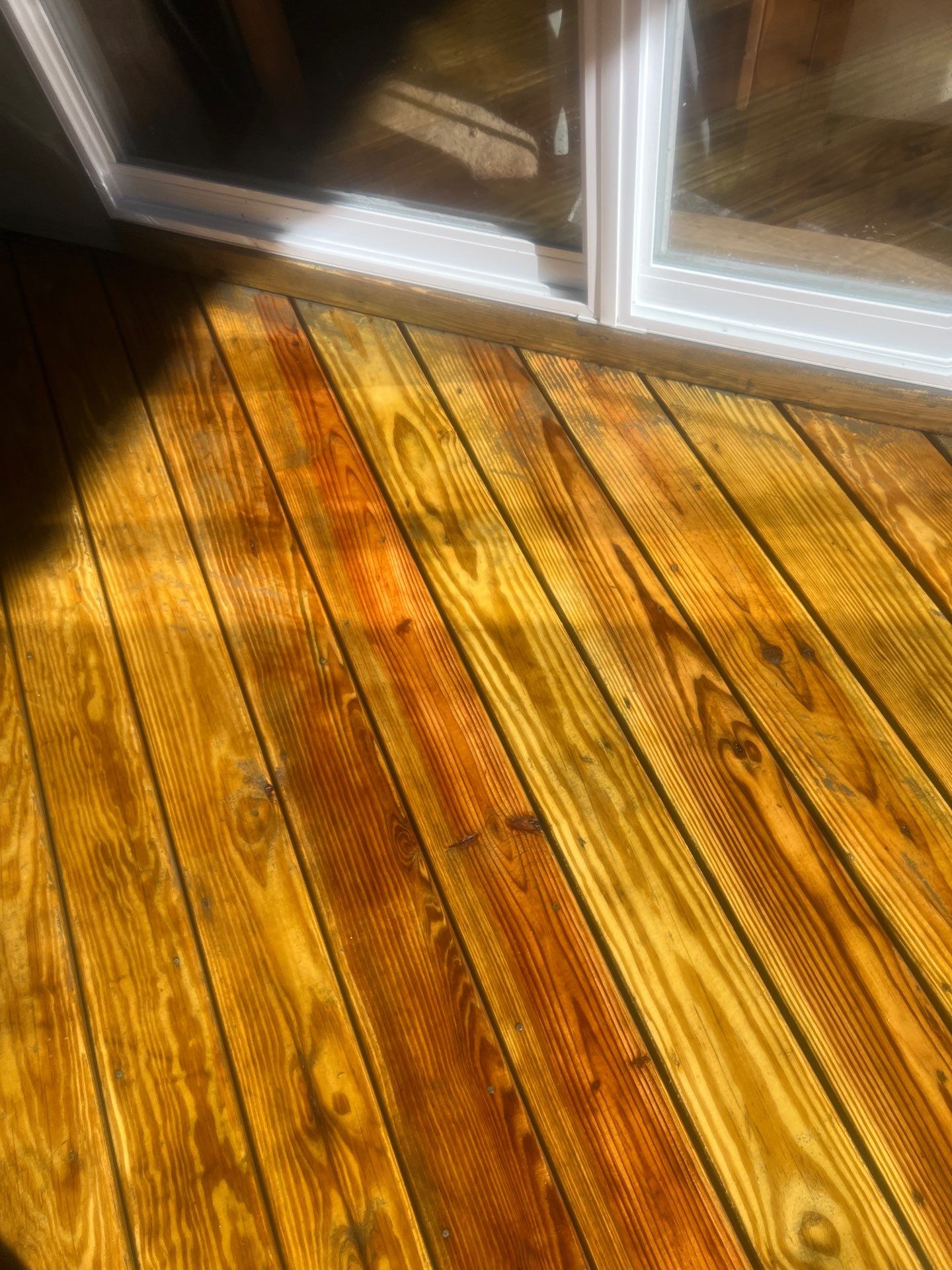 Patio and Coated Deck using Wood and Concrete Sealant by DuraSeal