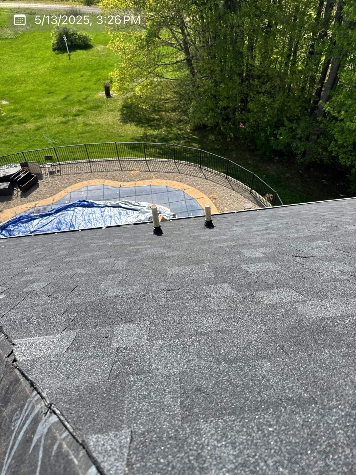 Goffstown, NH Residential Roofing Installation using Owens Corning Onyx Black Shingles by Compass exteriors
