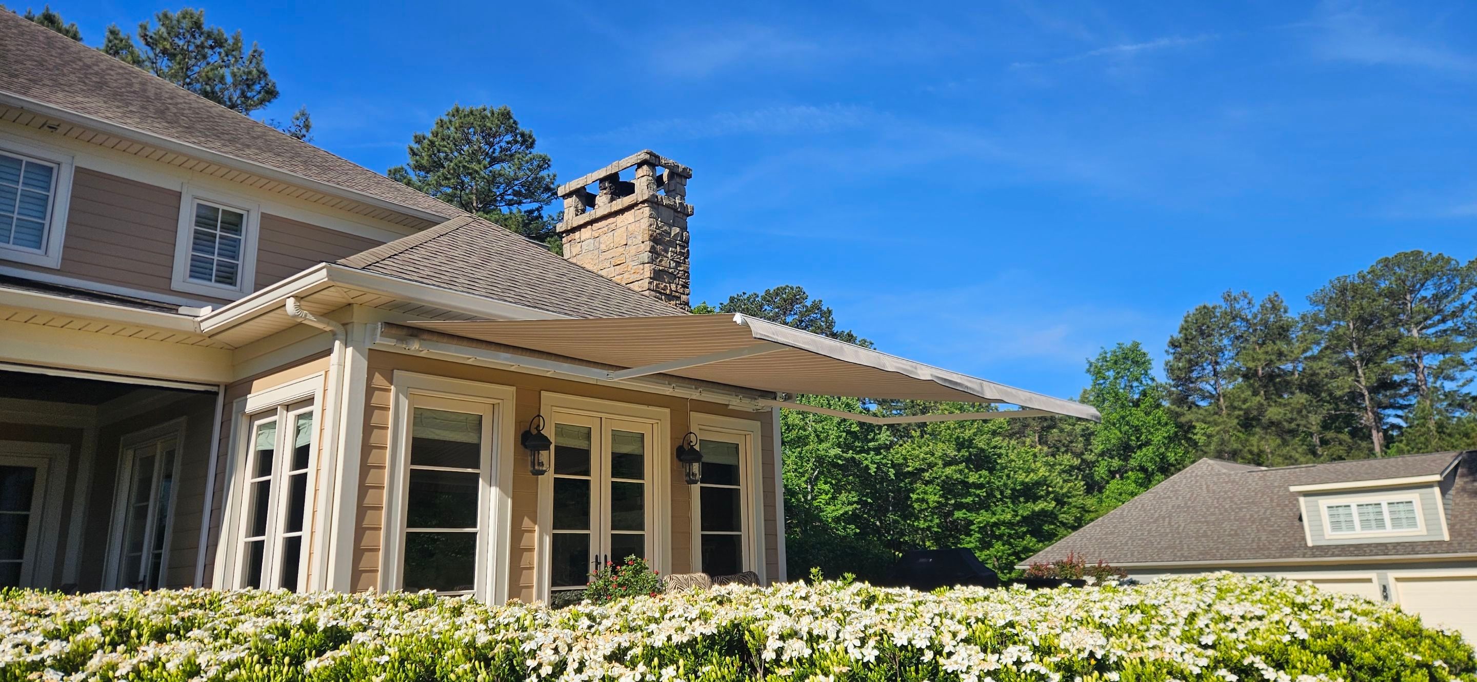 Retractable Awning in Salem by Southern Traditions Window Fashions
