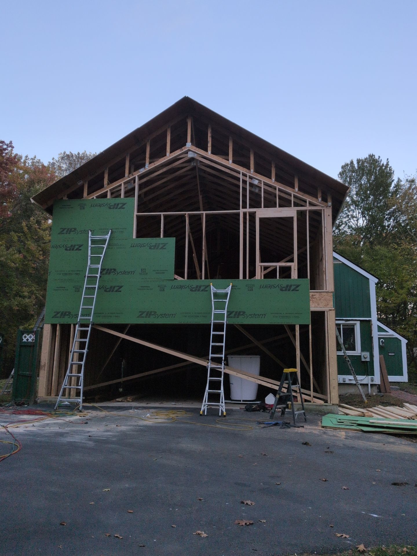 Custom ADU Construction with Vaulted In-Law Suite – LP SmartSide®, ZIP System® & Harvey® Windows by Sensible Home Solutions