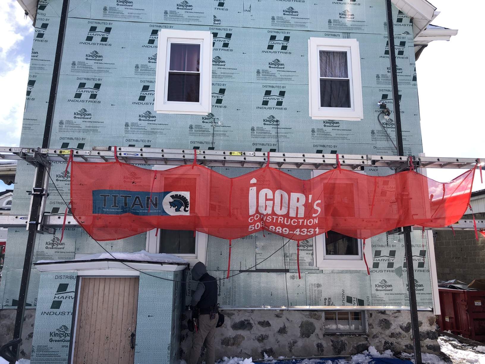 Siding Installation using PlyGem by UBrothers Construction