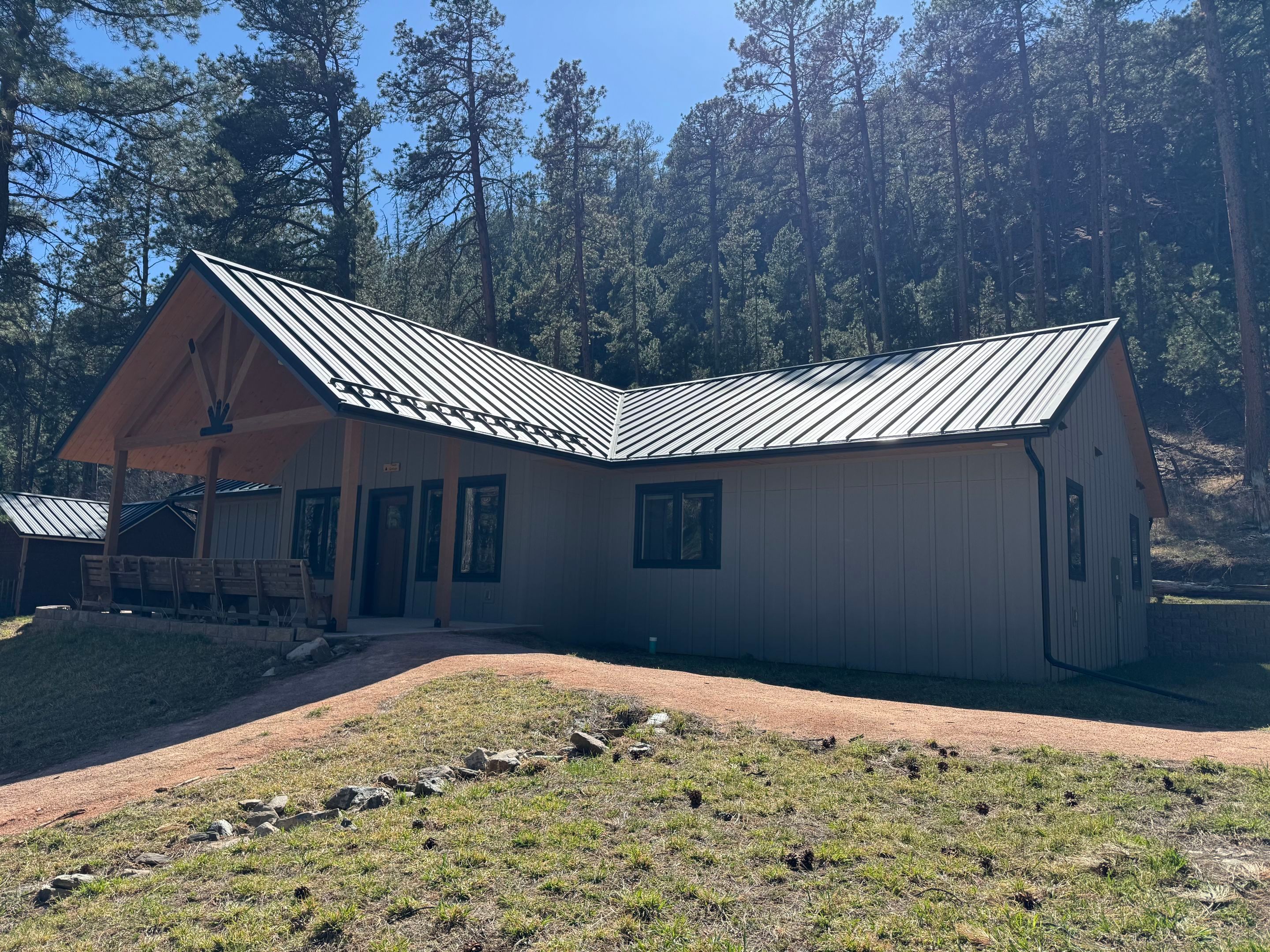 Residential Roofing Installation using Steel Roofing by Weather-Tite Exteriors LLC
