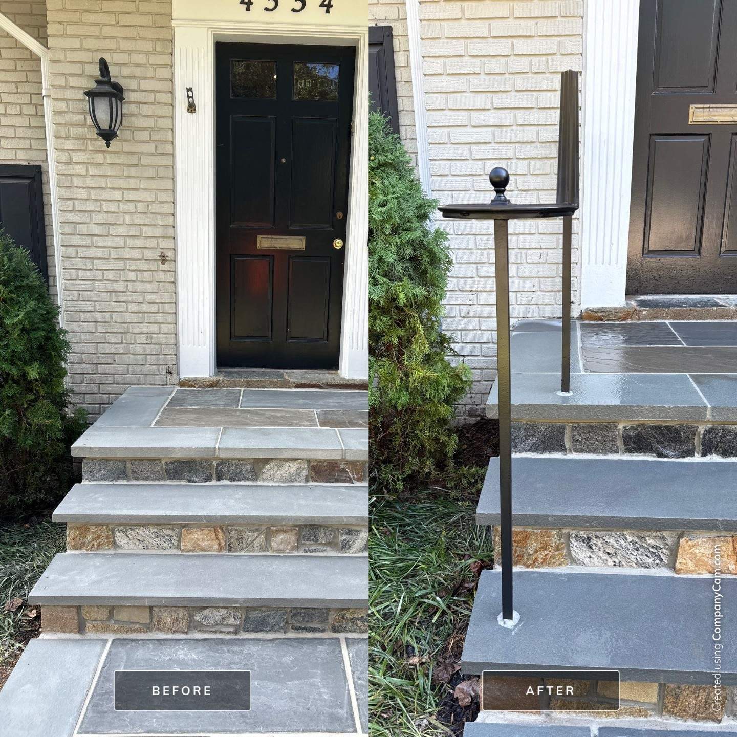 Traditional Steel Step Railings – Washington, DC by Capitol Iron Works