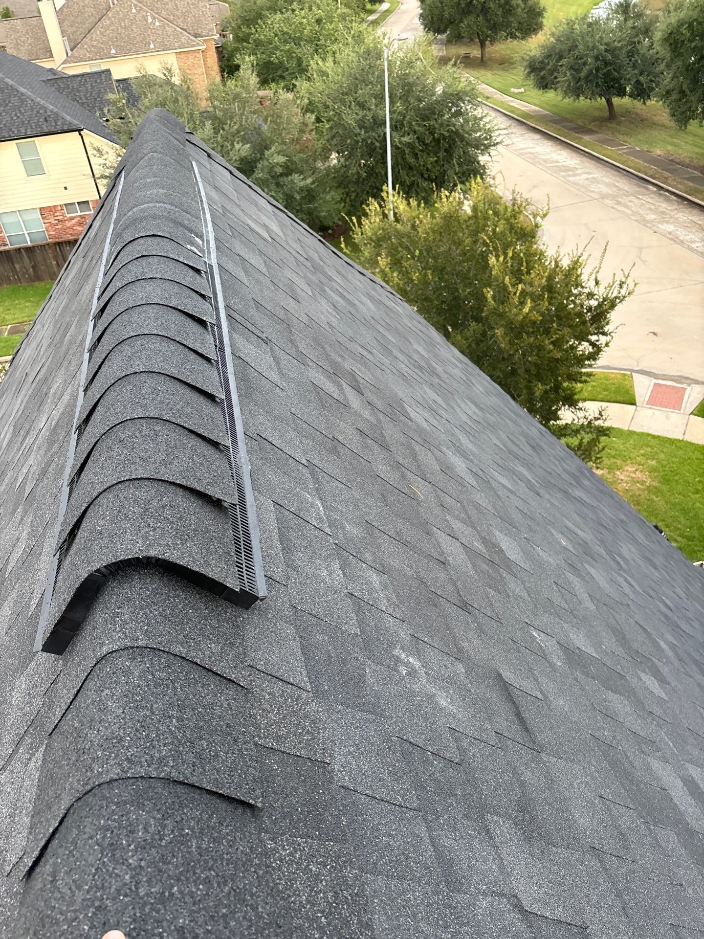 Residential Roofing Installation using Owen's Corning Duration (Lifetime) Shingles by Roof Repair Company