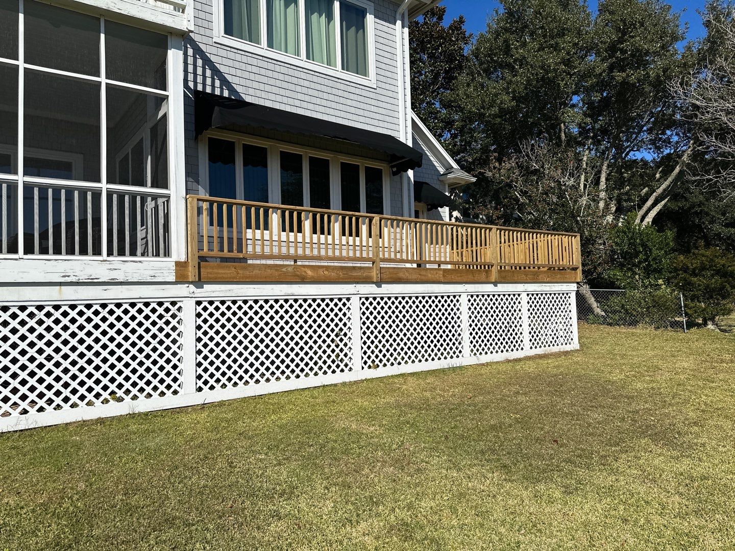 Coated Deck using Wood Sealant by DuraSeal