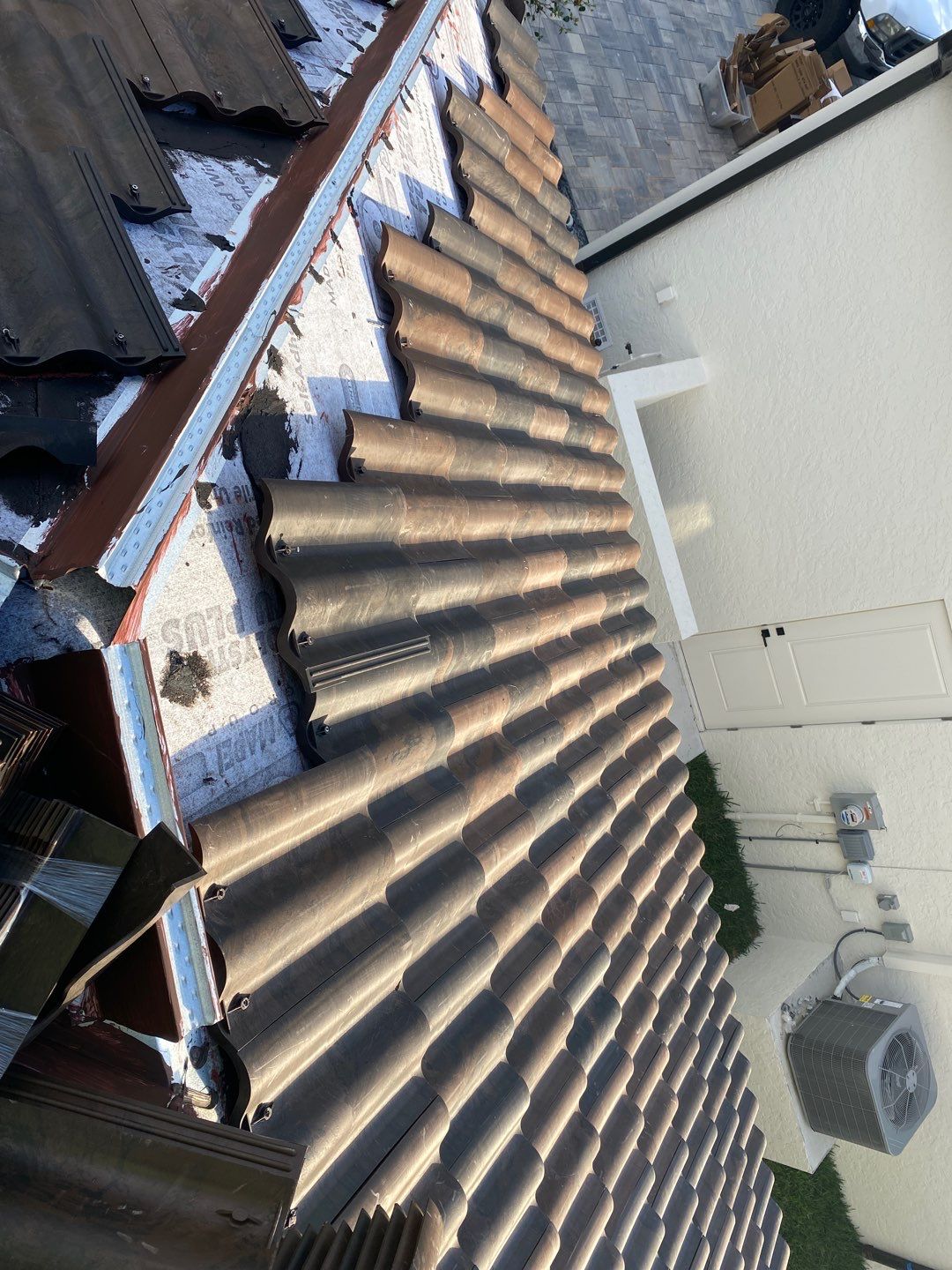 Residential Roofing Installation using Brava Spanish Tile in Punta Gorda, FL by International Roofing