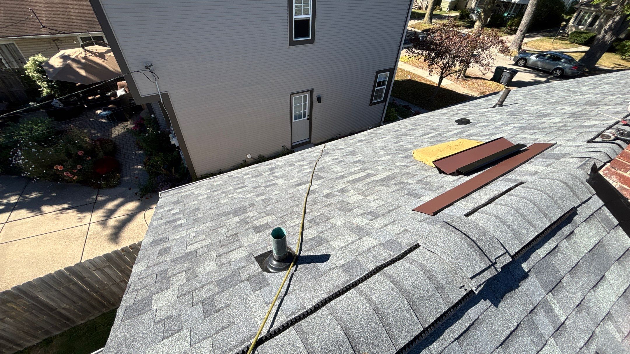Roof Replacement using Owens Corning Estate Gray by 180 Contractors