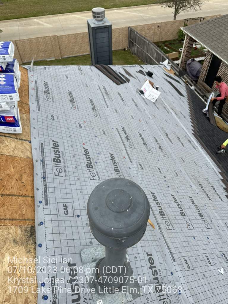 Project in Richardson by Zeus Exteriors