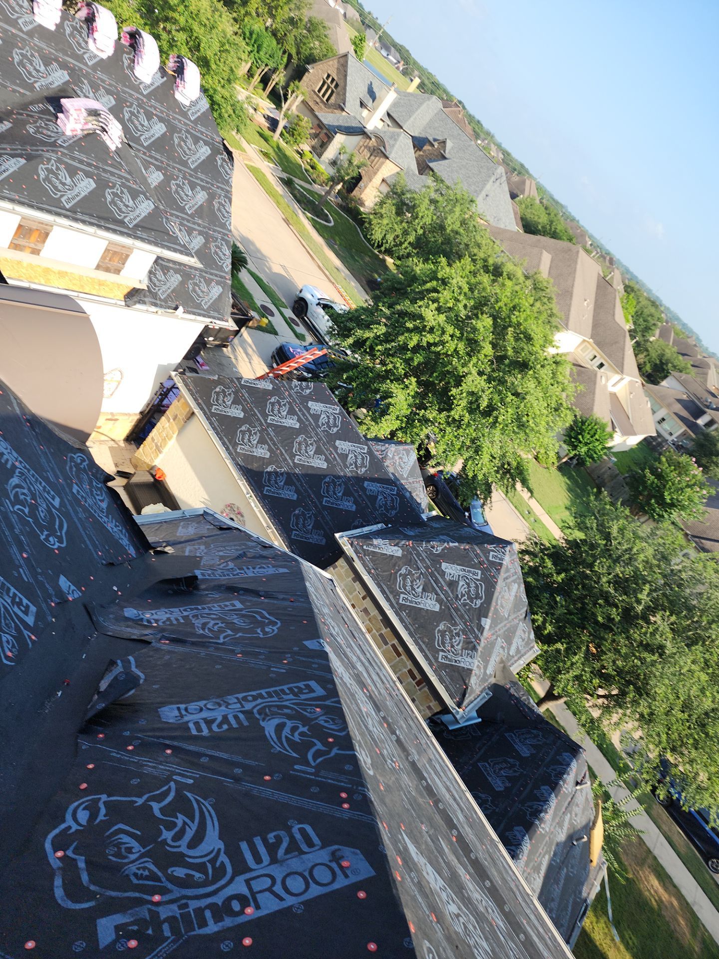 Residential Roofing Repair using Owen's Corning Duration (Lifetime) Shingles by Roof Repair Company