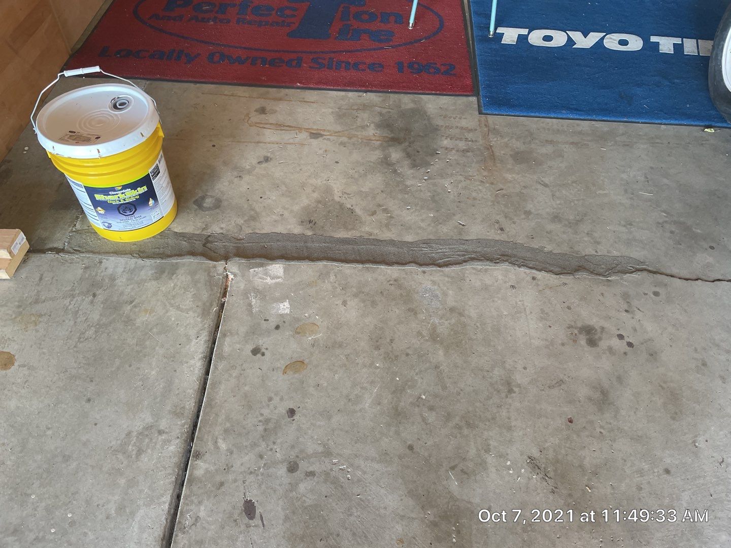 Garage Transformation using Silver Creek by Croc Coatings, LLC