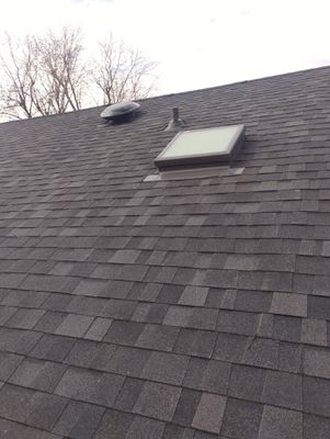 roof replacement & skylight installation & gutter installation in Oklahoma City