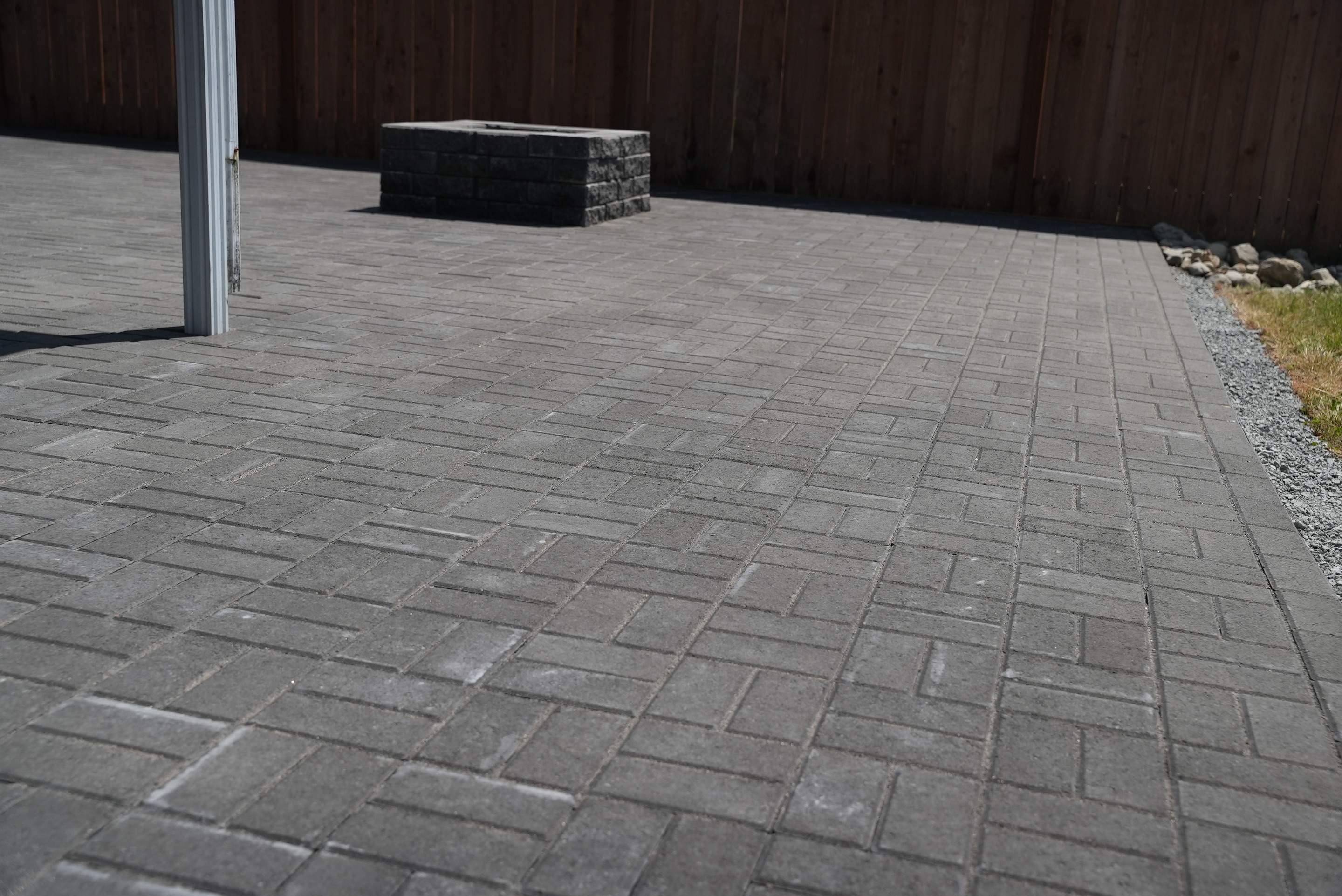 Connie G. Pavers Patio and Gravel Driveway by Jireh Asphalt & Concrete Inc 