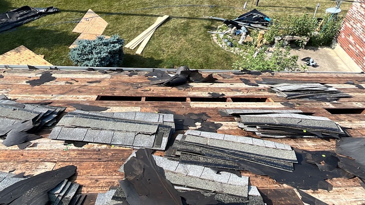 Residential Roofing Installation using GAF Timberline HDZ Charcoal by Nitro Roofing and Construction