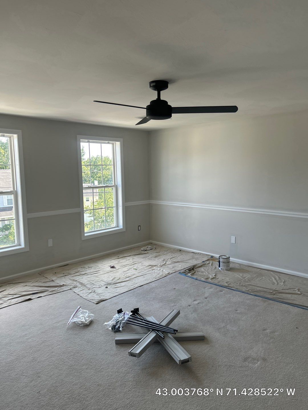 Whole-Home Interior Painting and Ceiling Refresh in Manchester by The Persnickety Painters