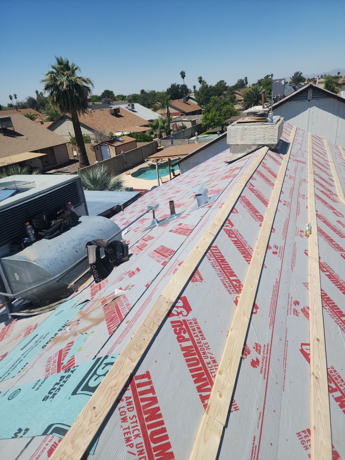 Terra Cotta Exposed Fastener by Reimagine Roofing