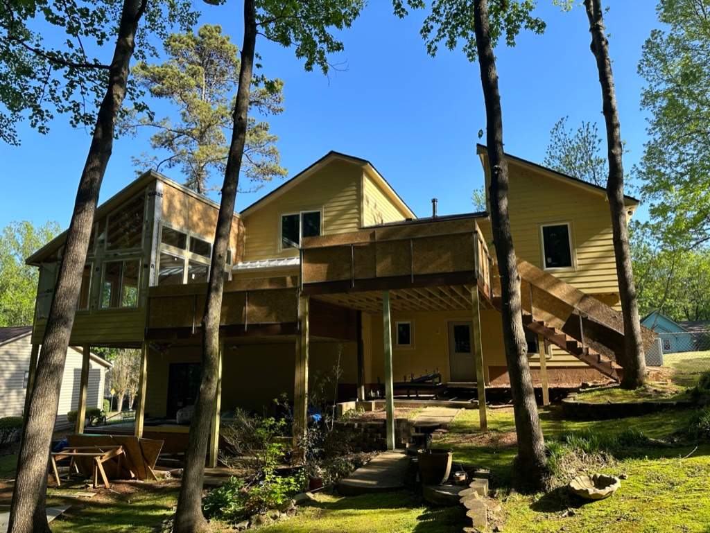 Major Exterior Renovation  by Clark Brothers Roofing & Construction