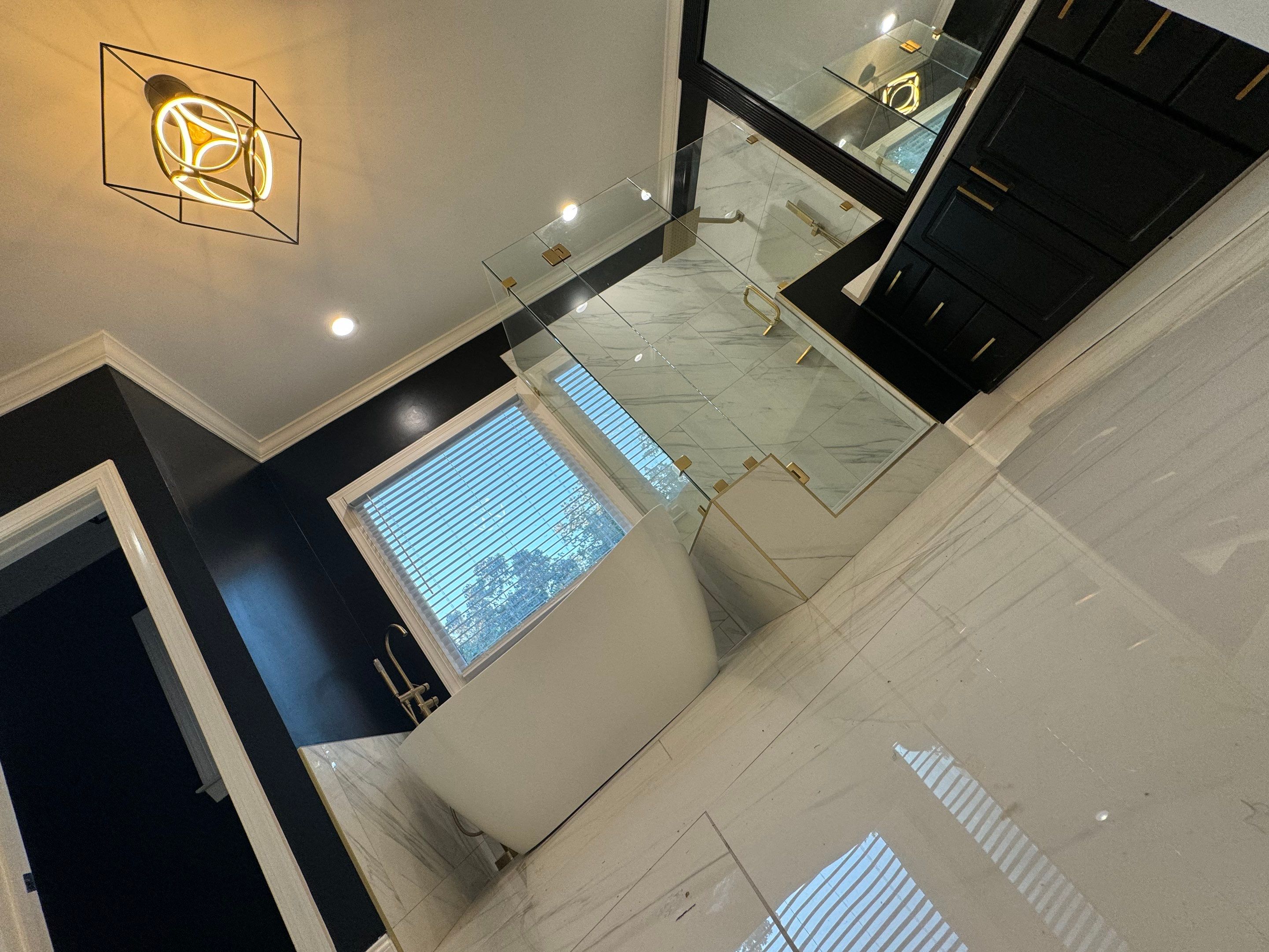 Woods Trace - Bathroom Remodel  by Pillar and Pine