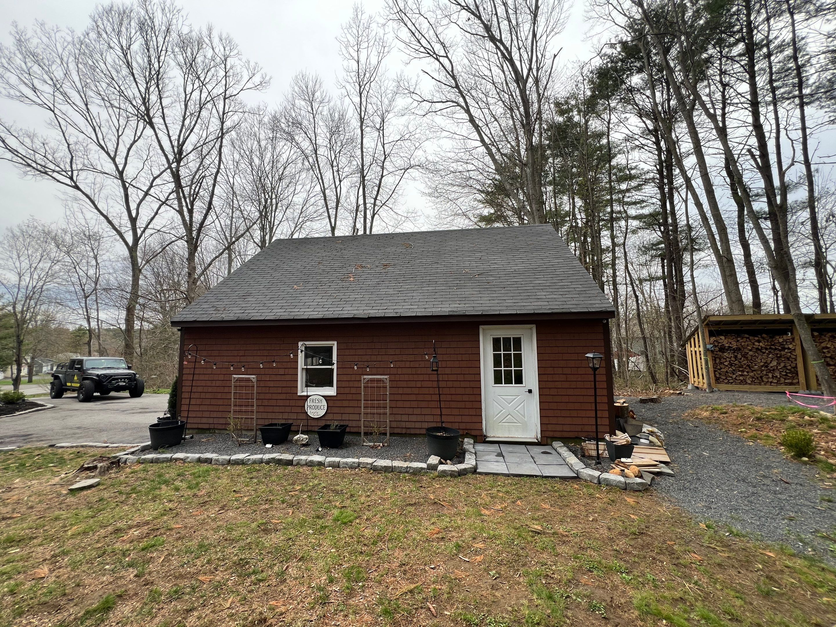 Garage Roof in South Berwick, ME by Tall pine roofing