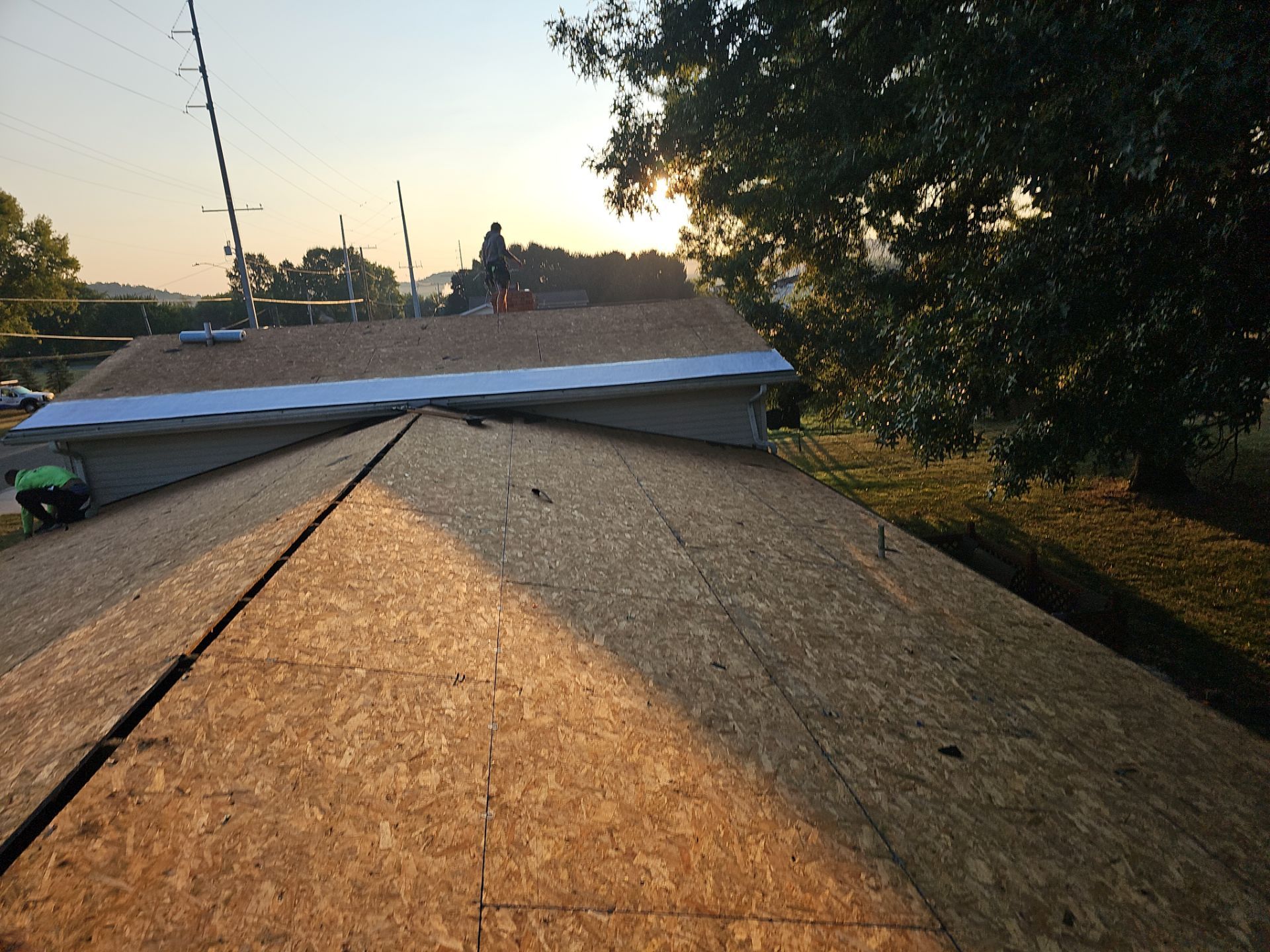 Project in Strasburg Ohio by Pine Ridge Roofing LLC