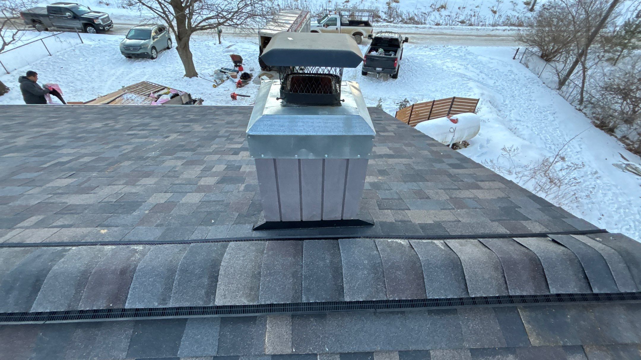 Roof Replacement using Owens Corning Duration Shingle by 180 Contractors