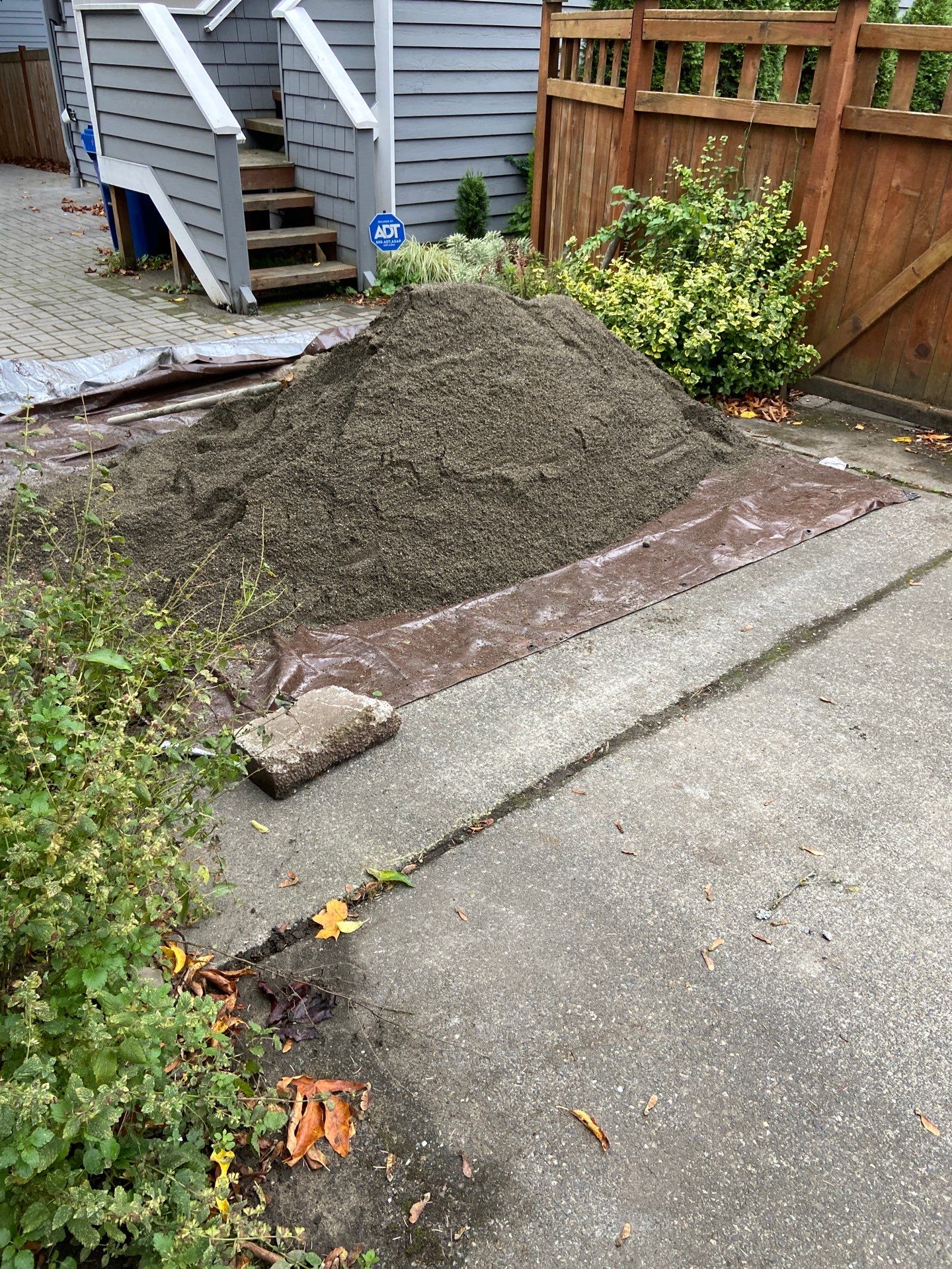 Turf Installation, Retaining Wall & Concrete Walkway | Seattle  by Jireh Asphalt & Concrete Inc 