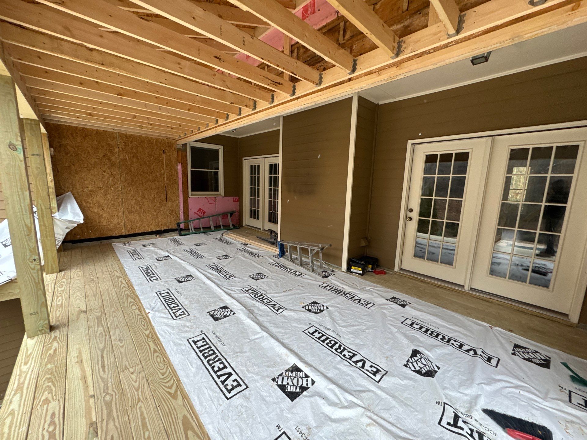 Elevated Deck and Screened-In Porch Replacement in Powder Springs by Swift Home Renovations