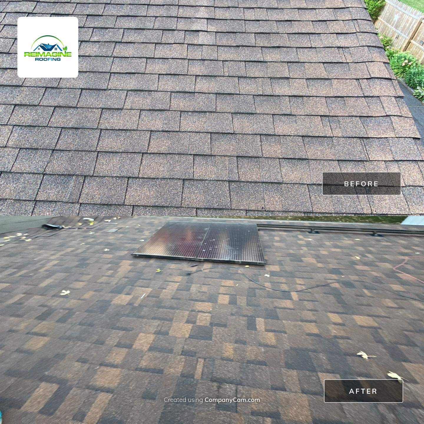 Autumn Brown Shingles by Reimagine Roofing