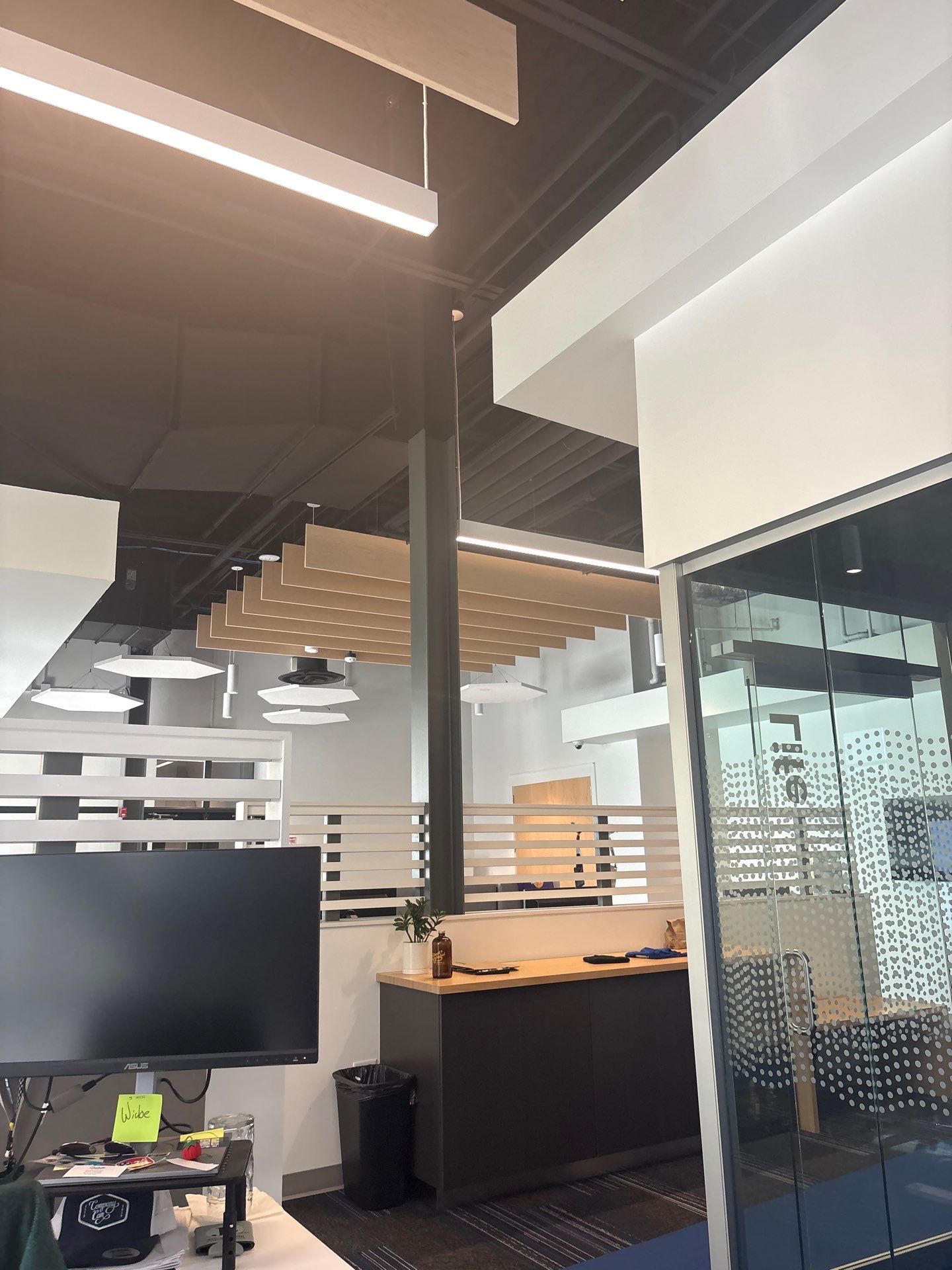 Commercial Office Interior Fit-Out with Glass Partitions in Lincoln by CompanyCam Sales Demo