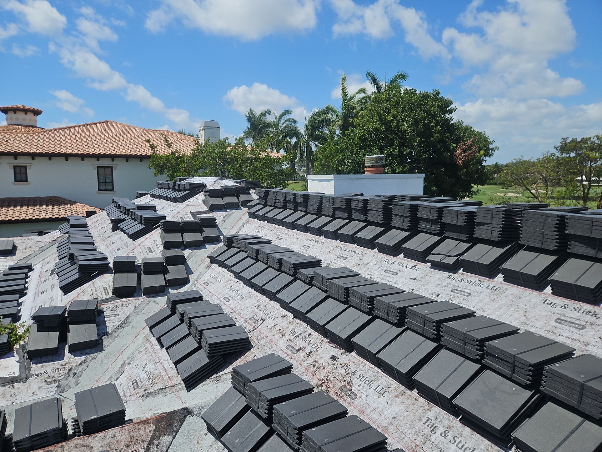 Residential Roofing Installation using WestLake Roofing Tile by BLUES BROTHERS ROOFING