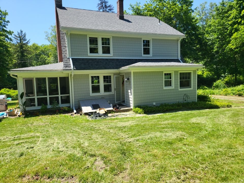 Siding Installation using Certainteed Cedar Impressions Sterling Gray by A Plus Exterior