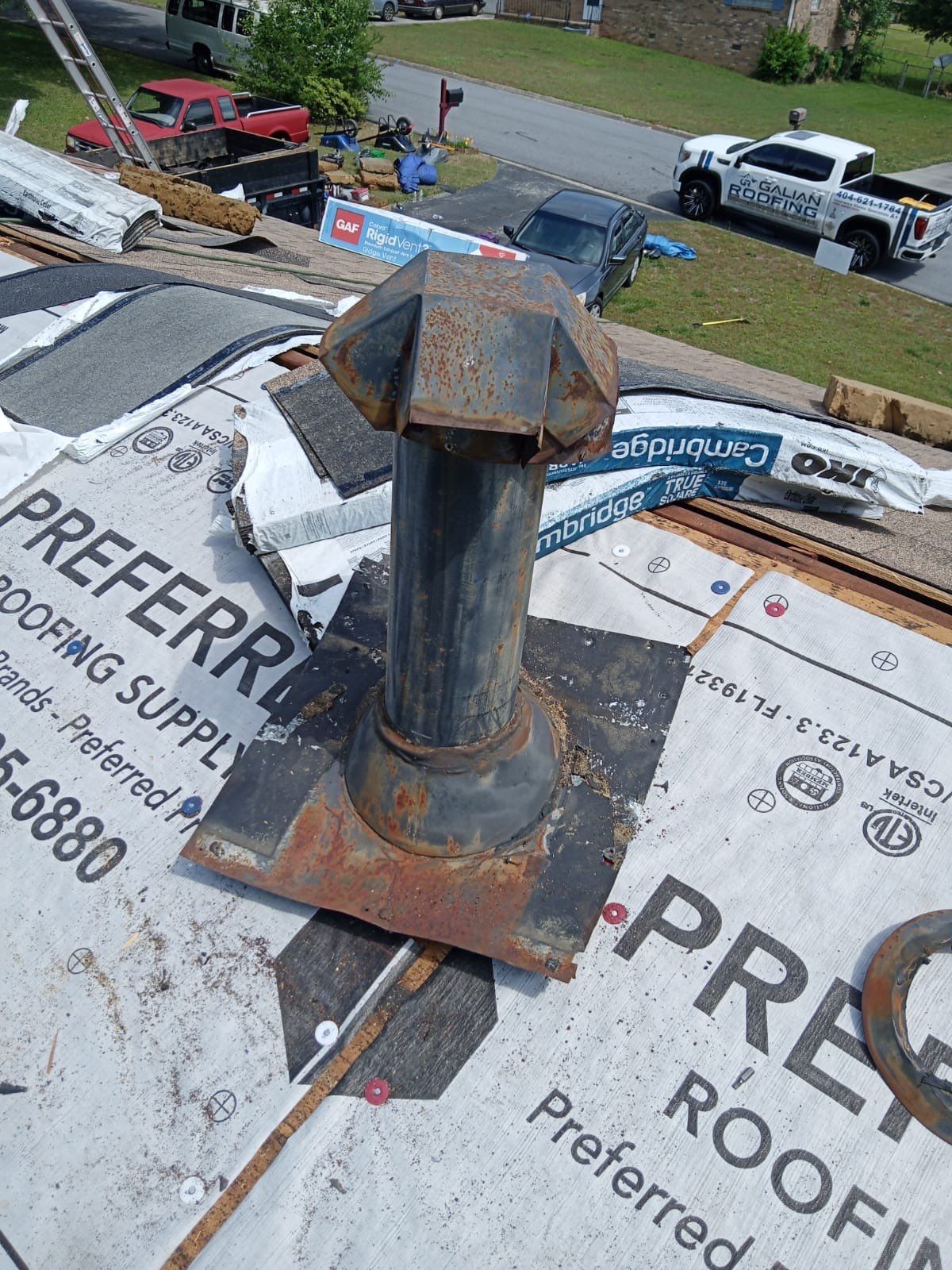 Residential Roofing Installation using asphalt shingle roofing by Galian Roofing LLC