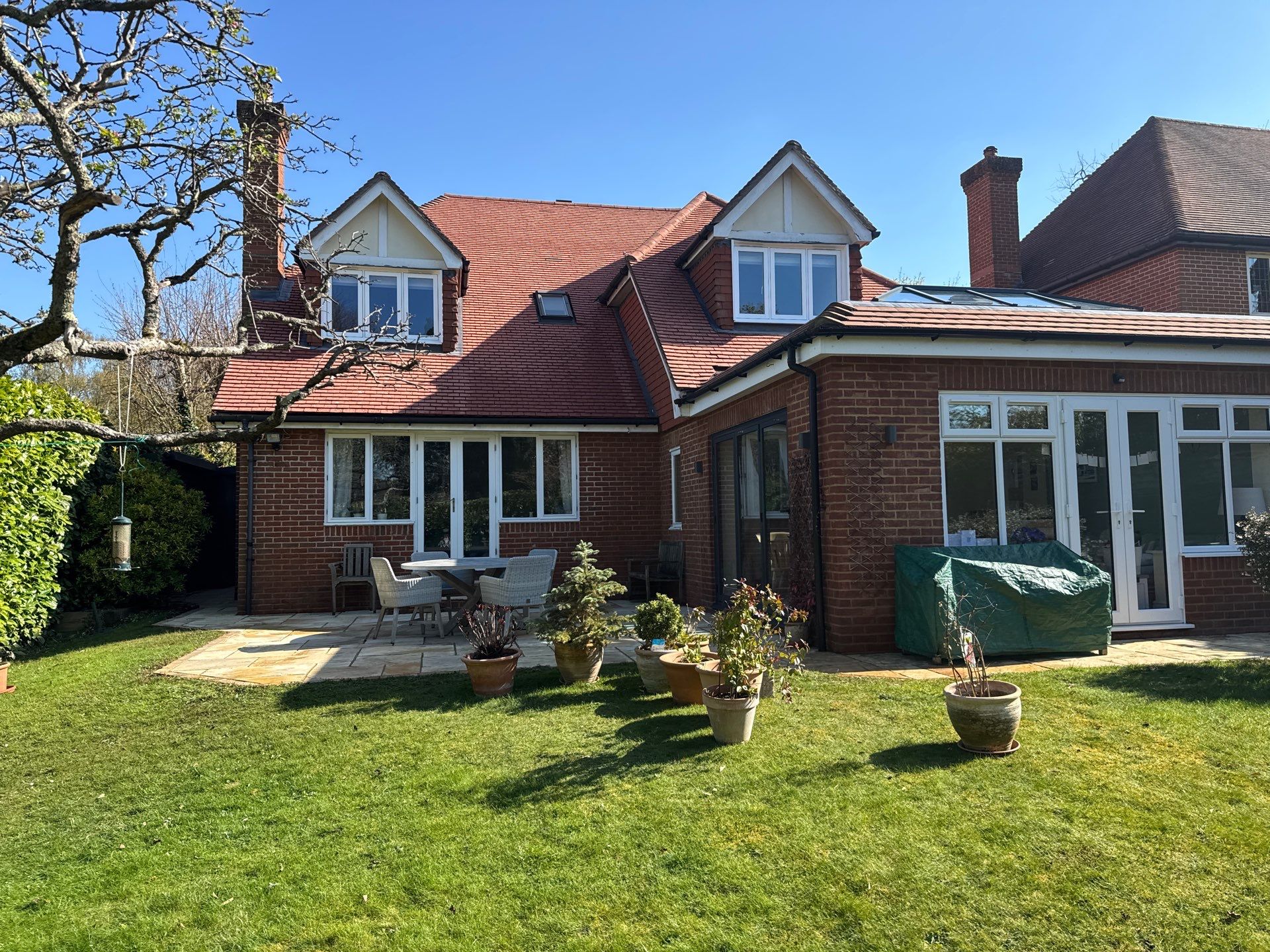 Exterior Clean - Roof - Patio - Driveway using Honda 15lpm Low Pressure Washing Machine by Ges Exterior Cleaning ltd