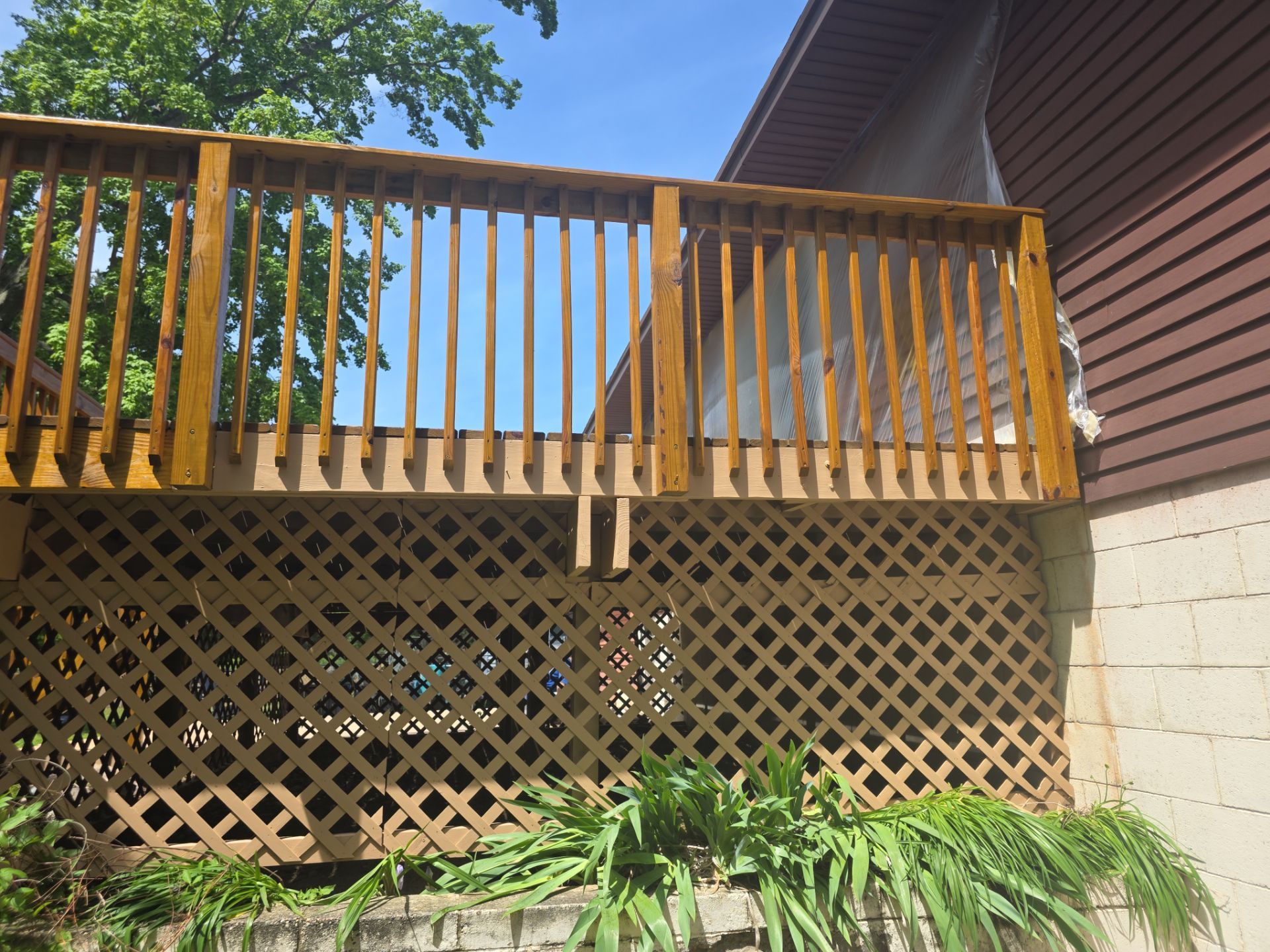 Deck Staining Project Completed in Muskegon, Michigan 49444 by Gordon Painting