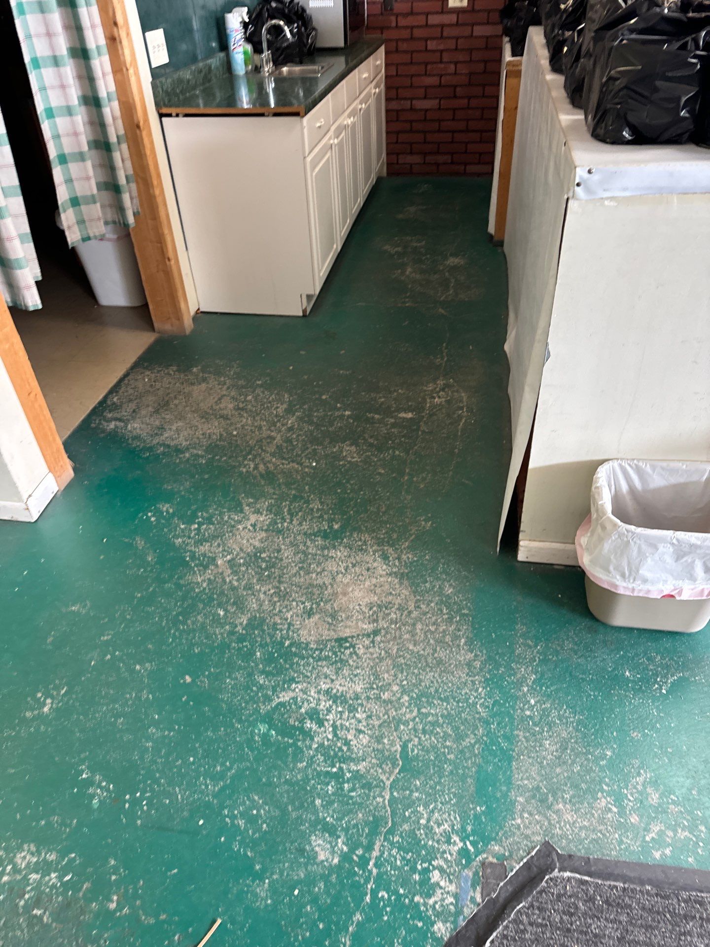 Exterior color change and Epoxy floor. by Gordon Painting
