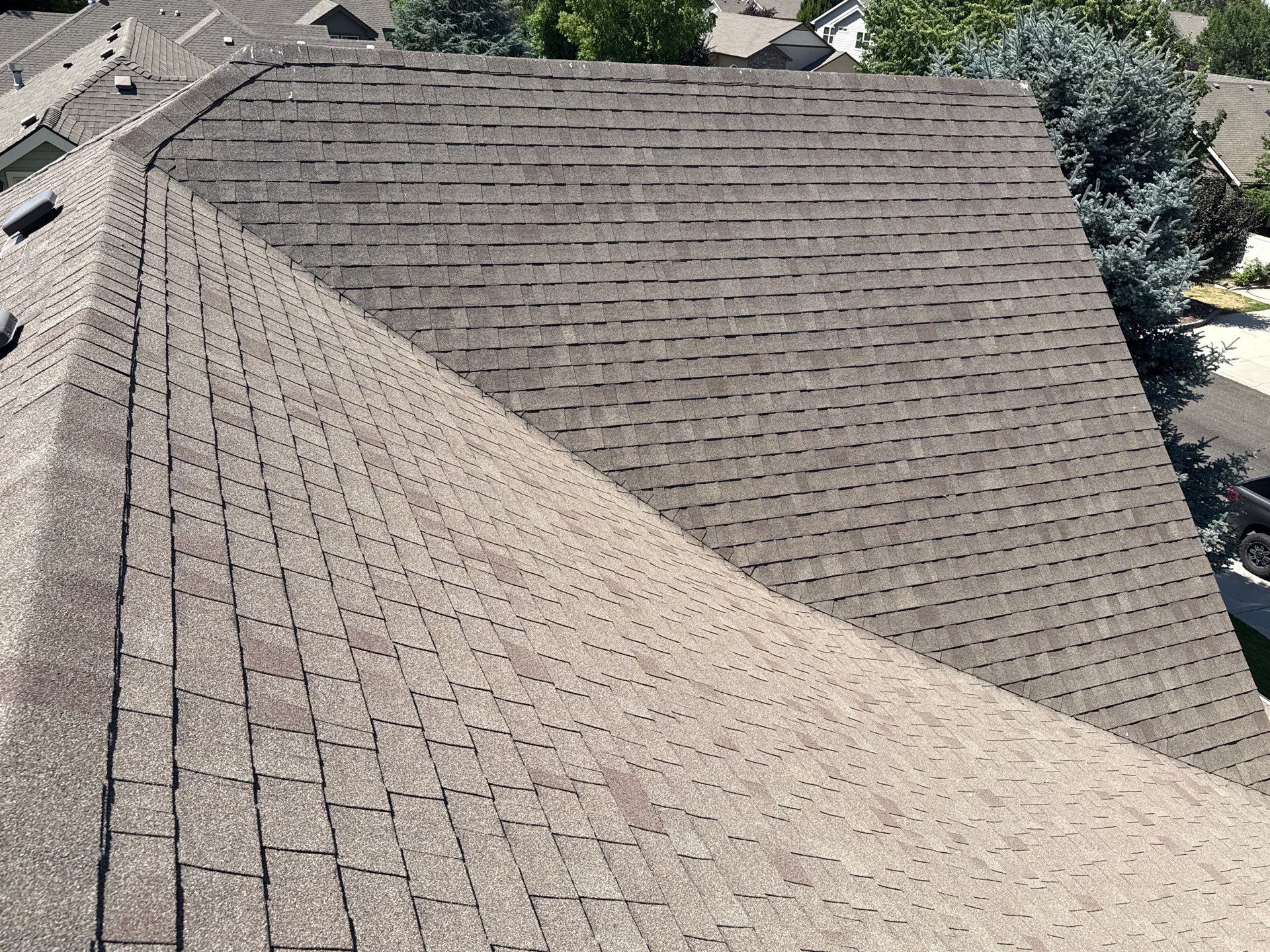 Complete Residential Roof Replacement with Architectural Shingles in Star by Olive Roofing