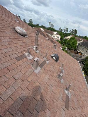 Roof Repairs Project in Tomball, TX
