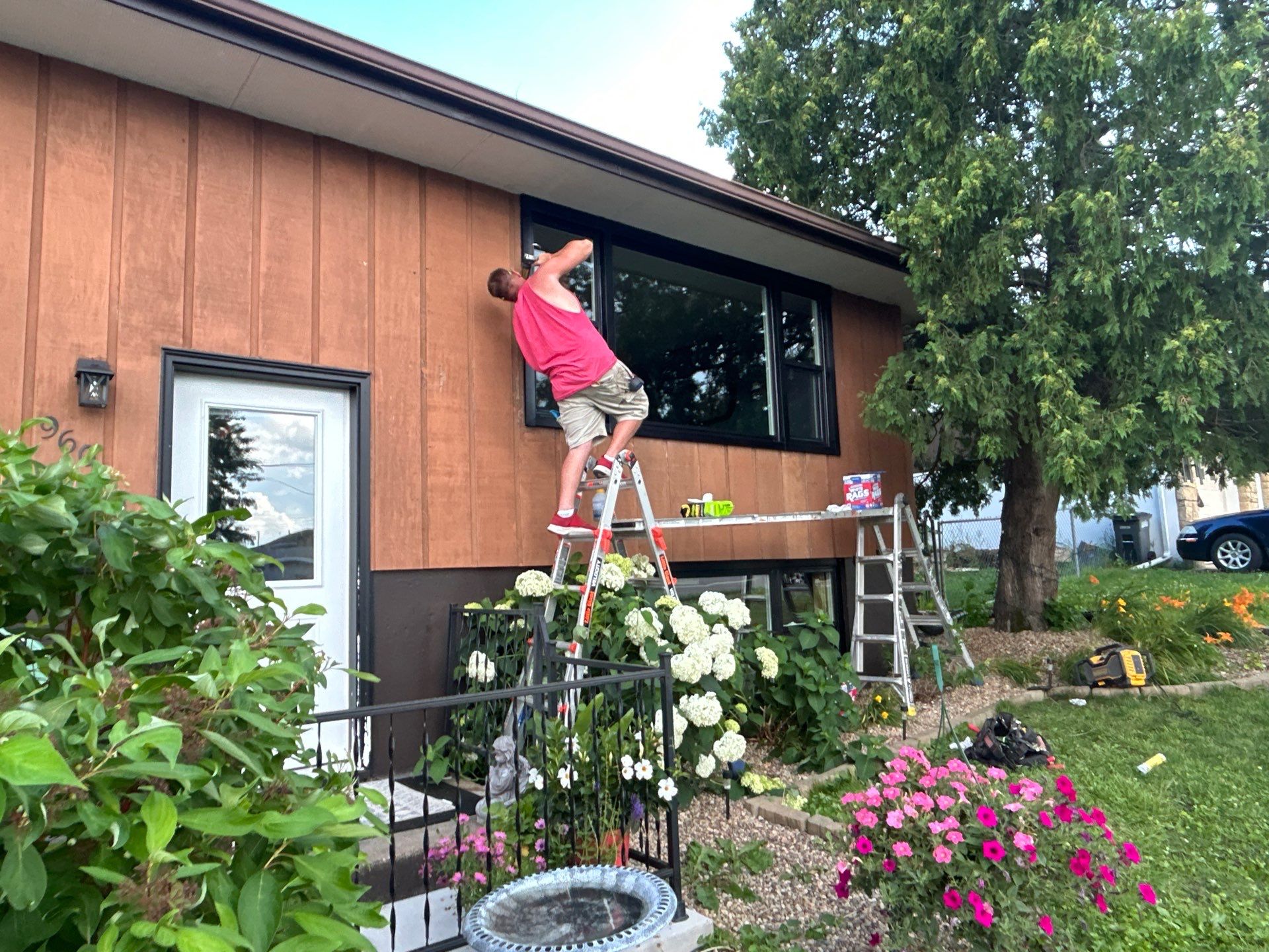 Window Replacement  using Pella 250 series vinyl window by United Windows and Siding LLC