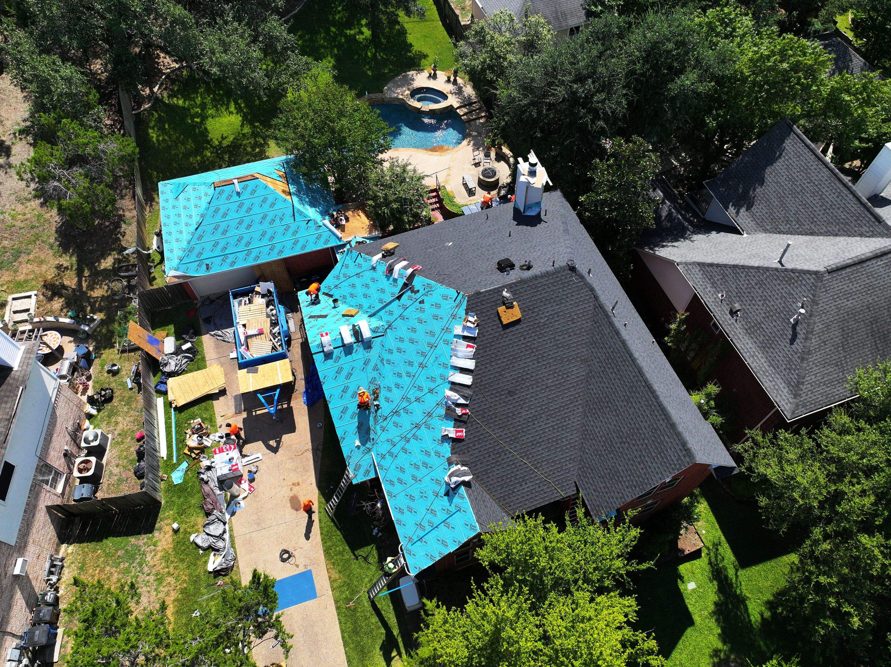 Fortified Northwest Hills Roof Replacment by Lapeyre Roofing